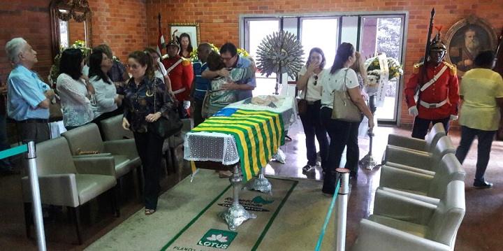 Velório do ex-governador Bona Medeiros na Assembleia Legislativa do Piauí