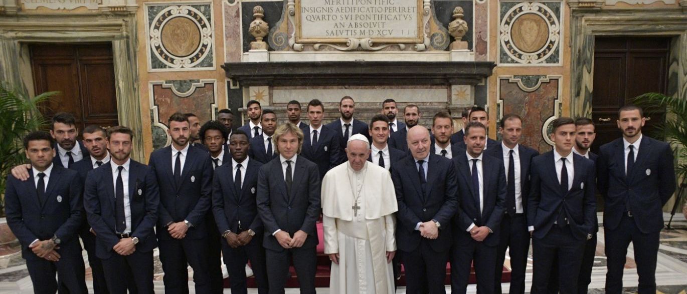 Papa Francisco Juventus e Lazio