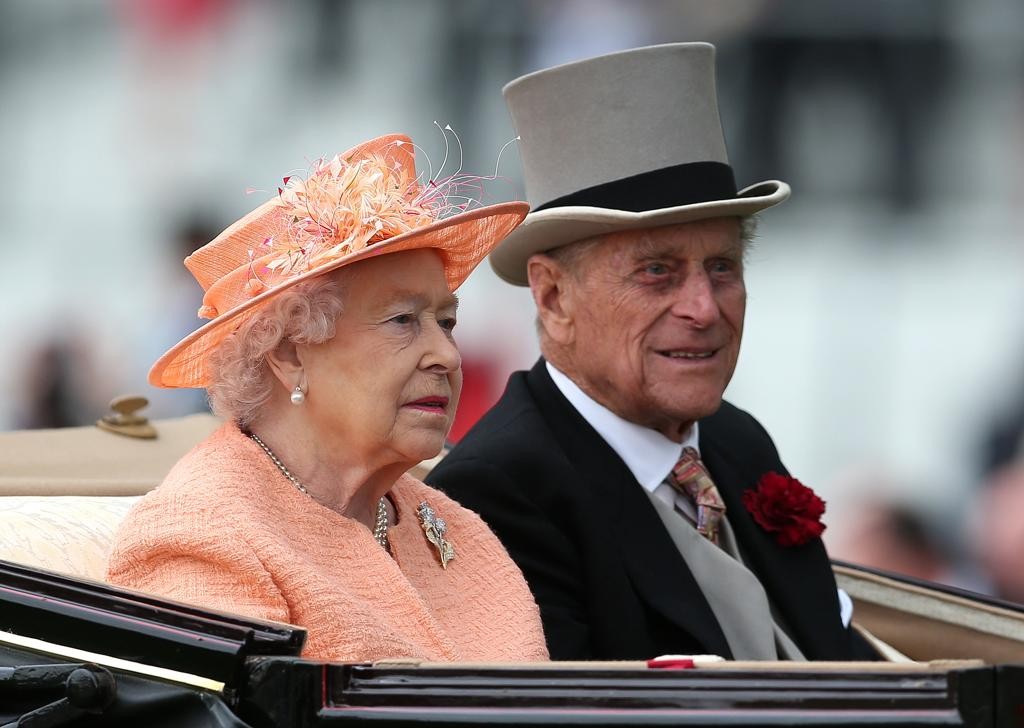 Rainha Elizabeth II e príncipe Philip