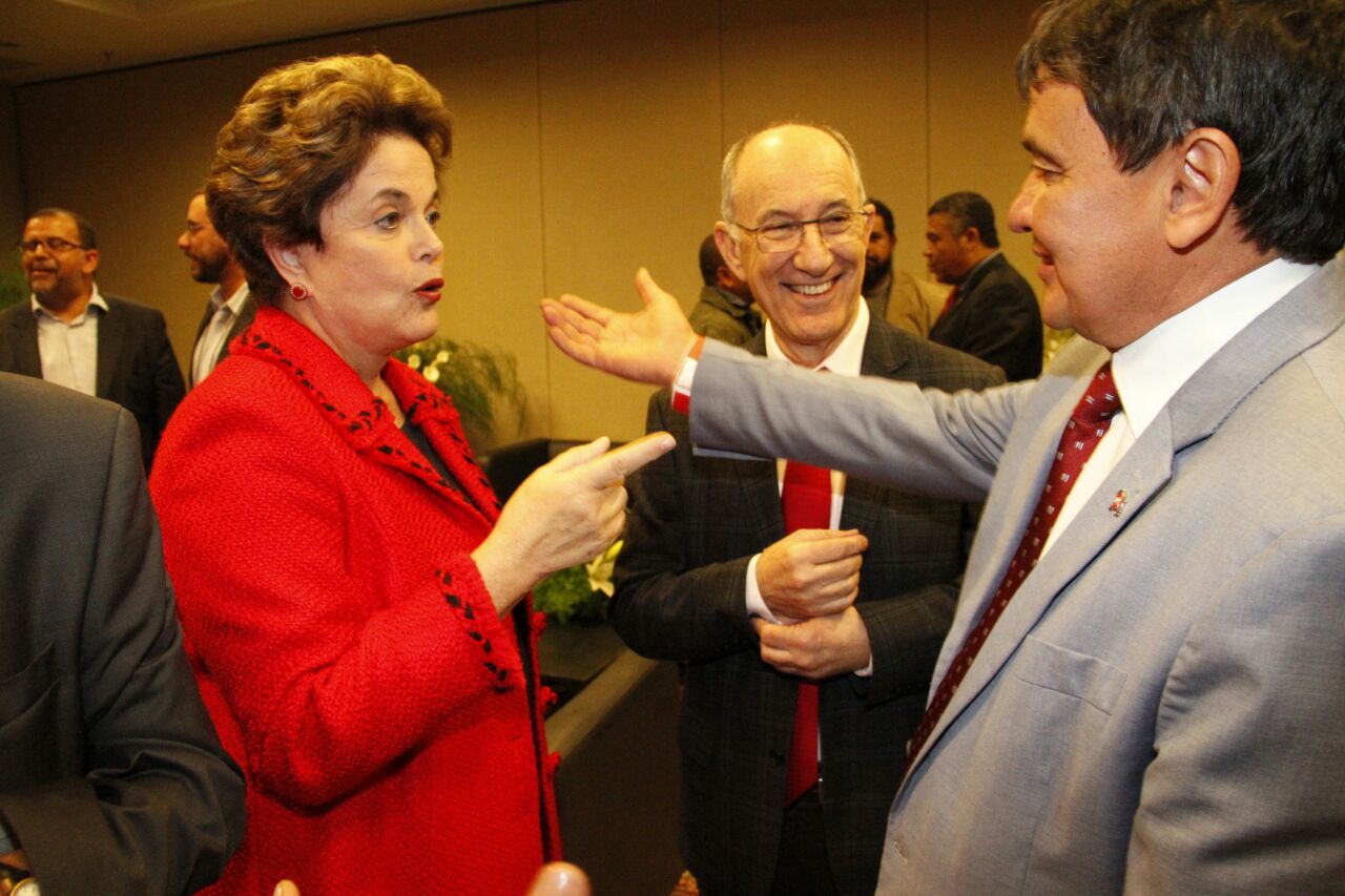 Dilma Rousseff com Wellington Dias