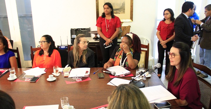 Reunião da Câmara Técnica Estadual de Monitoramento do Pacto de Enfrentamento à Violência Contra a Mulher