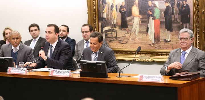 Reunião da CCJ da Câmara dos Deputados