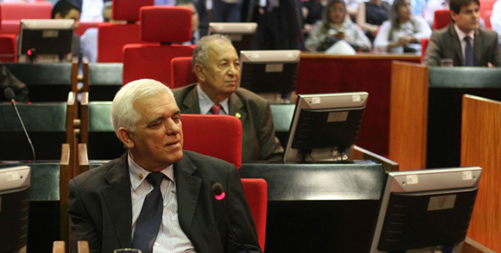 Themístocles Filho e Dr. Pessoa no Plenário da Assembleia Legislativa do Piauí