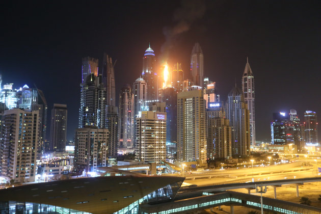 Incêndio no Torch Tower em Dubai