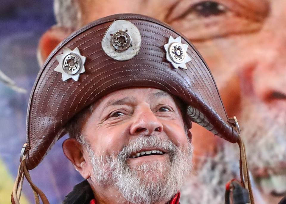 Lula com chapéu de vaqueiro em Altos