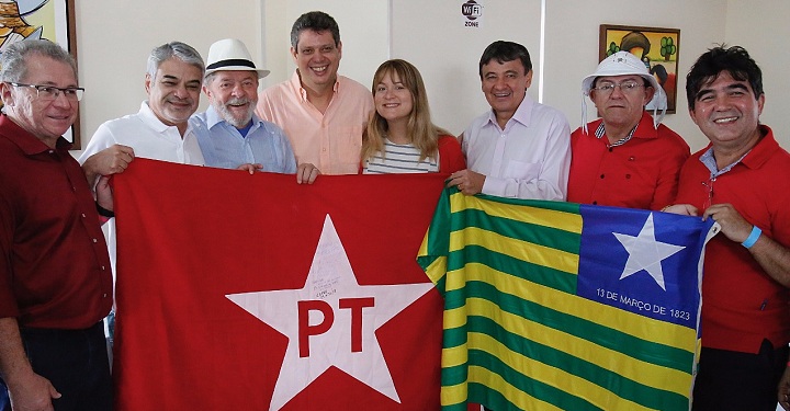 Lula com lideranças do Piauí em Marcolândia