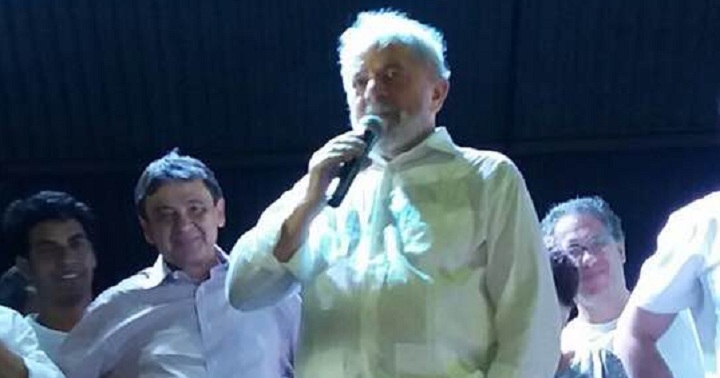 Lula no Clube dos Economiários, em Teresina
