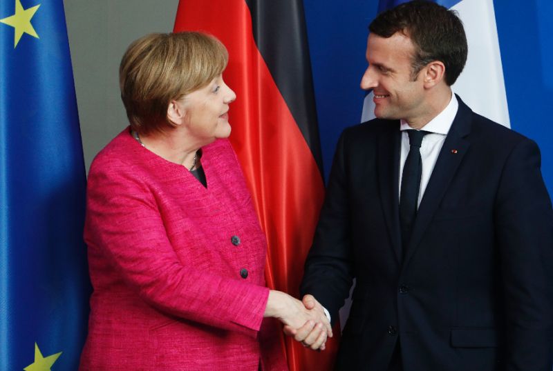 Macron e Merkel