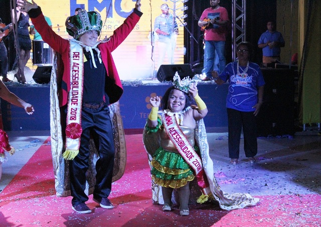 Baile define Rei e Rainha da Da Pessoa com Deficiência do Carnaval 2018