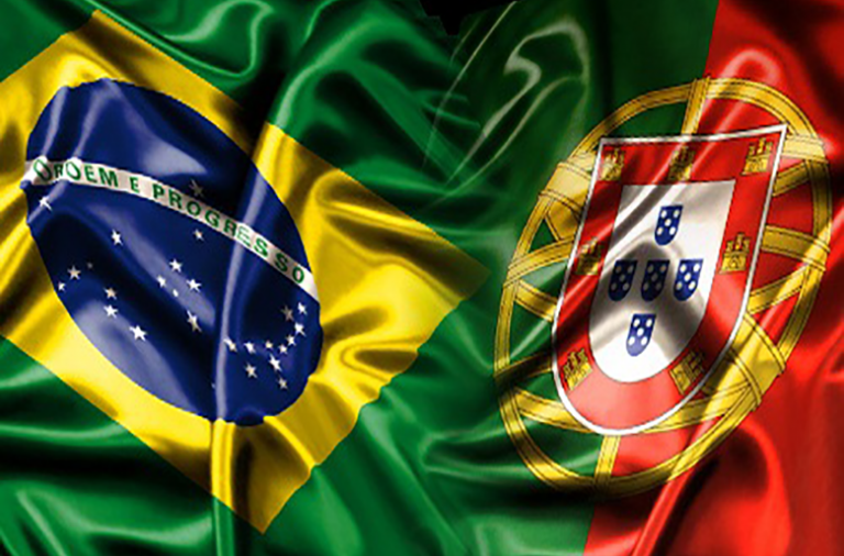 Bandeira brasil e estados unidos juntas png