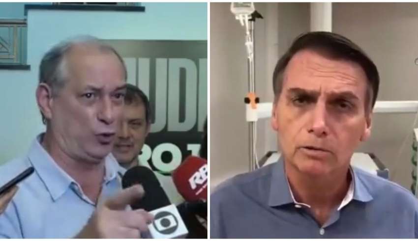 Ciro Gomes X Jair Bolsonaro
