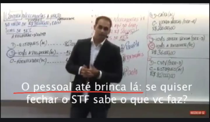 Em vídeo, Eduardo Bolsonaro fala em fechar o Supremo