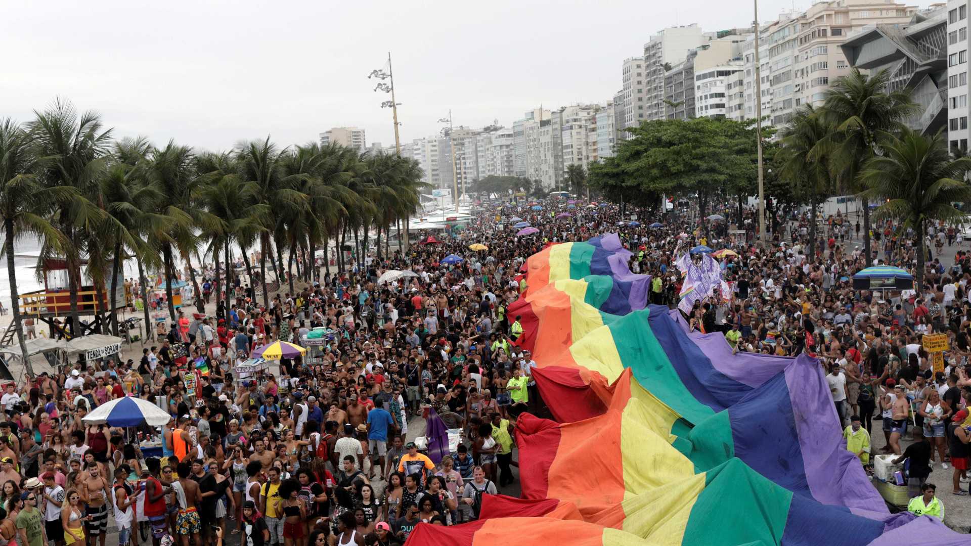 Parada LGBTI em Copacabana