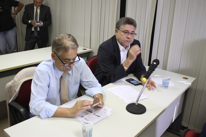 Deputados Robert Rios (DEM) e João Mádison (MDB)