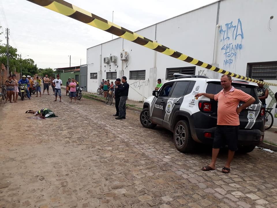 Homicídio no bairro Parque Brasil