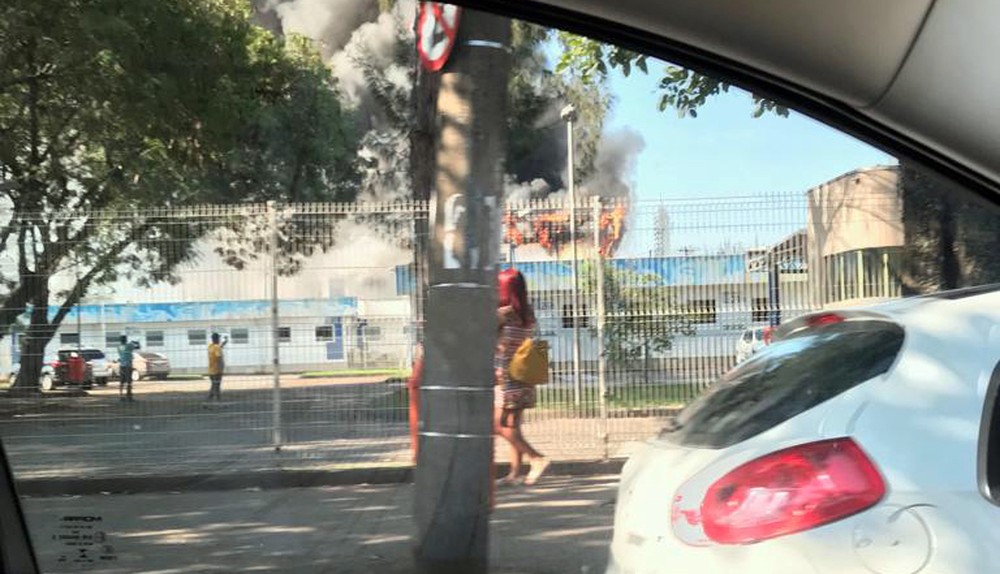 Incêndio no Hospital Lourenço Jorge, na Barra da Tijuca, zona Oeste do Rio de Janeiro