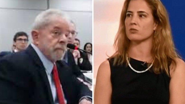 Lula e juíza Gabriela Hardt em depoimento