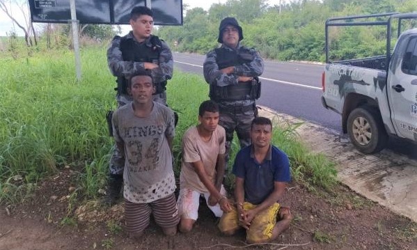 Presos recapturados em São Pedro do Piauí