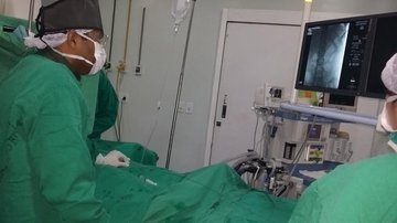 Cirurgia no Hospital Getúlio Vargas