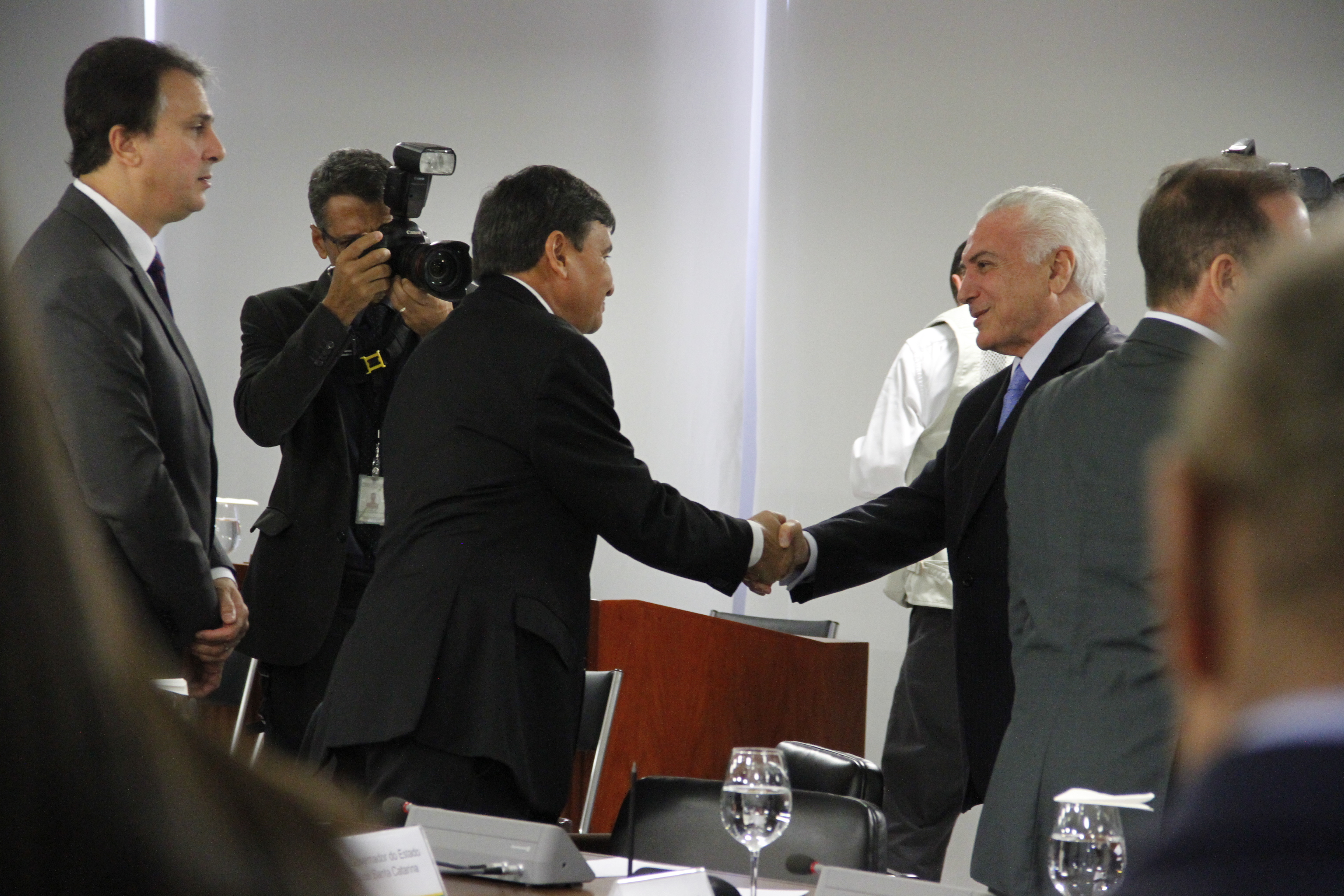 Governador Wellington Dias com Michel Temer