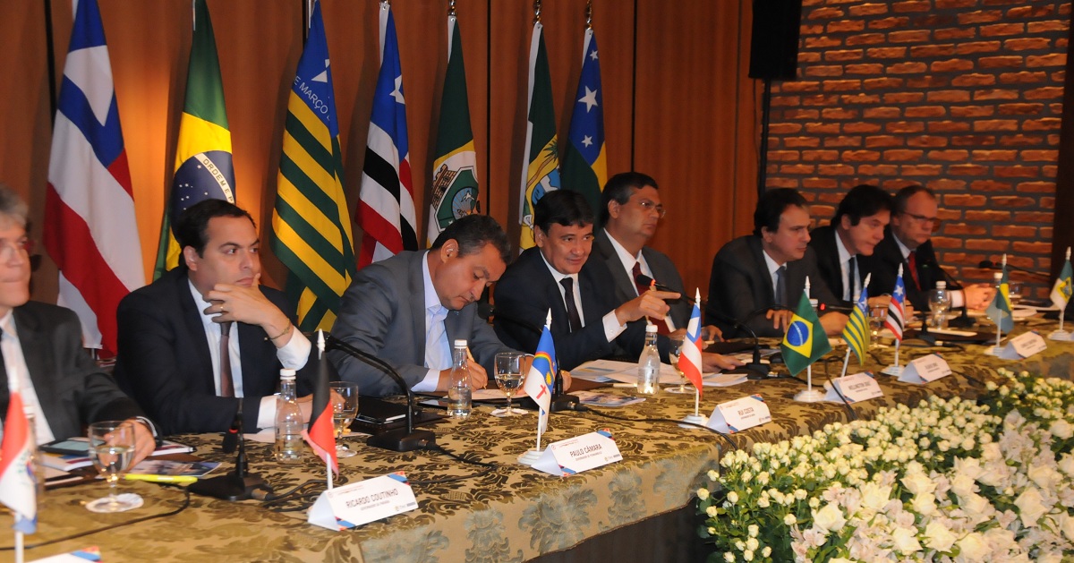 Reunião dos governadores do Nordeste em Teresina