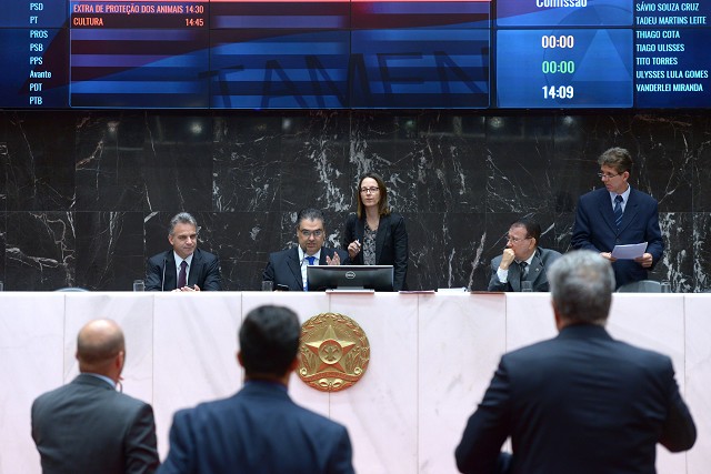 Plenário da Assembleia Legislativa de Minas Gerais