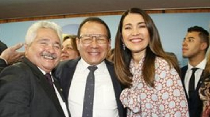 Senador Elmano Ferrer, Nelson Antônio de Souza e Margarete Coelho
