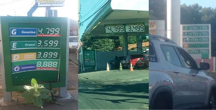 Postos aumentam preços dos combustíveis em Teresina
