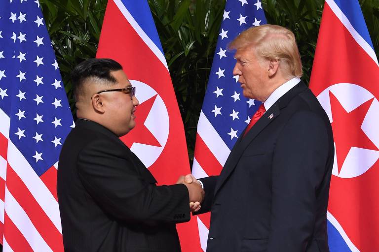 Kim e Trump