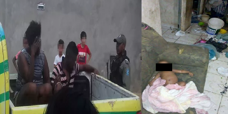 Bebê vítima de maus tratos morre em Teresina e pais são presos