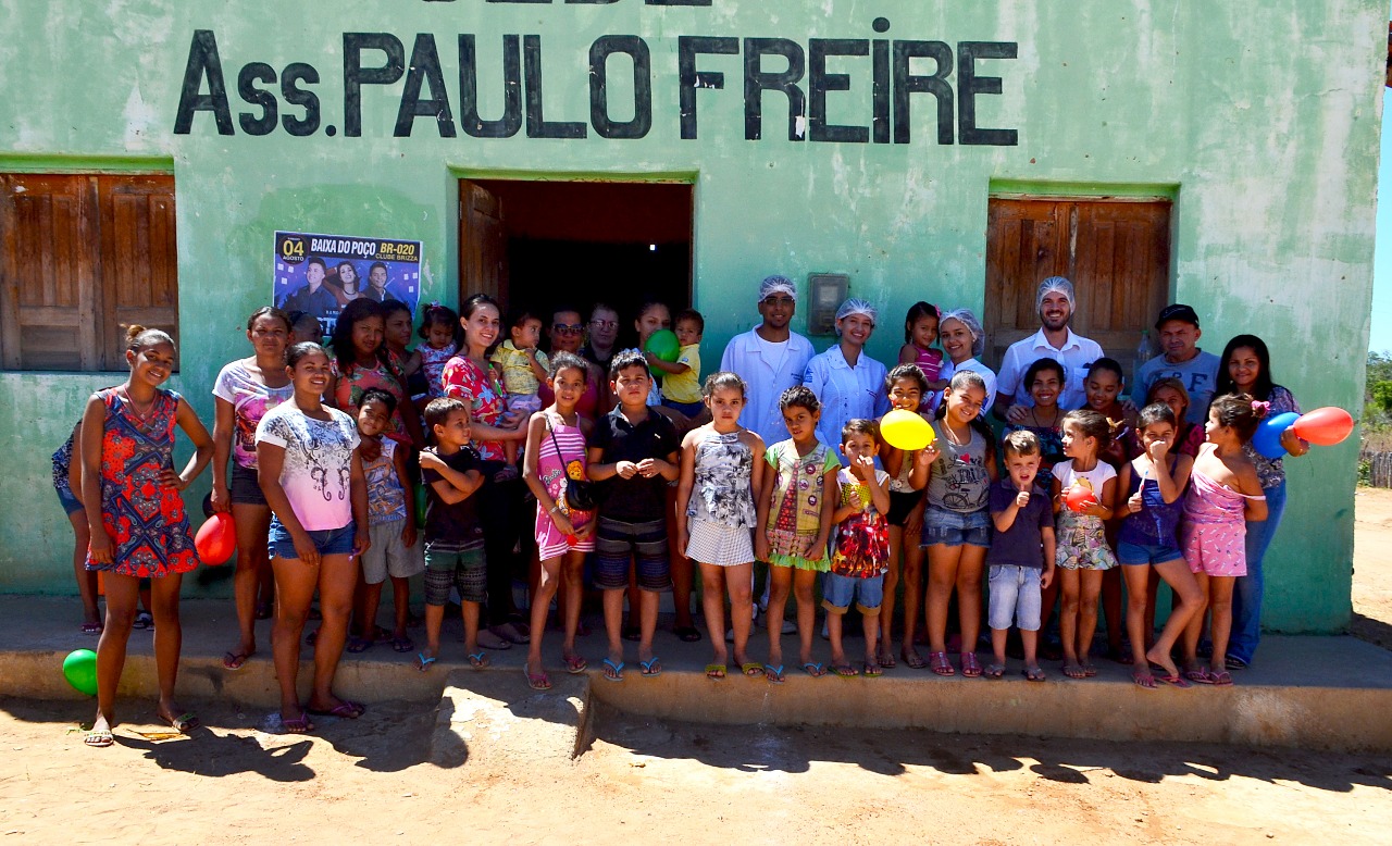 Famílias da zona rural de Pio IX recebem cuidados sobre saúde bucal