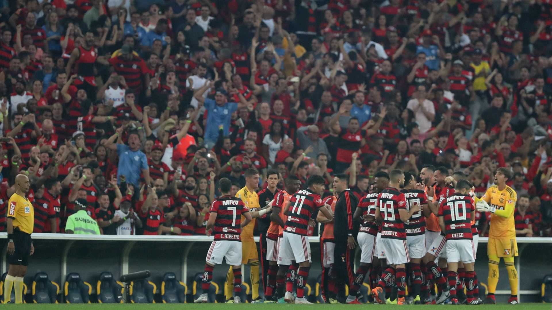 Flamengo vence o Grêmio por 1 x 0