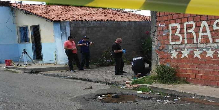 Homicídio no bairro São Pedro