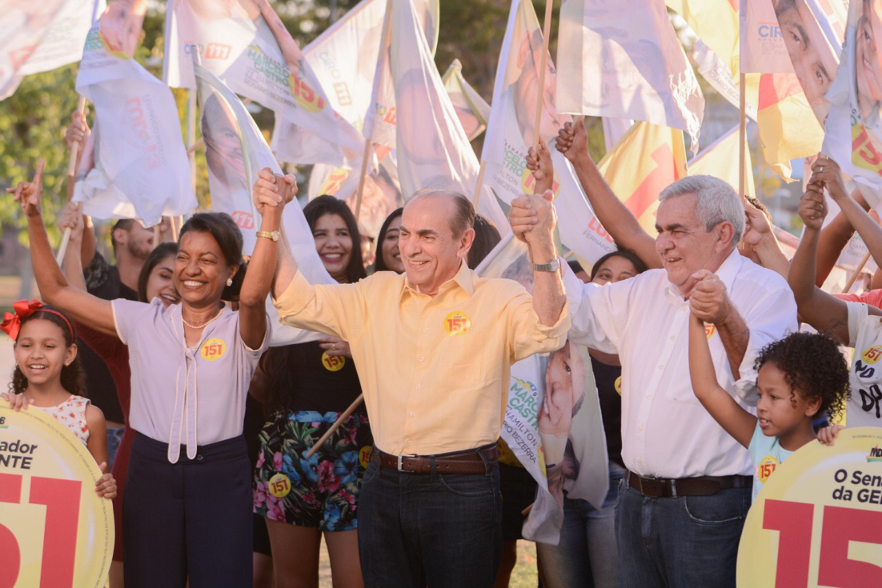 Marcelo Castro, Zé Hamilton e Rosário Bezerra