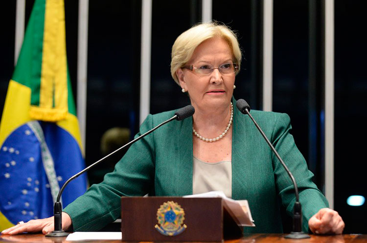 Candidata a vice de Geraldo Alckmin, Ana Amélia (PP)