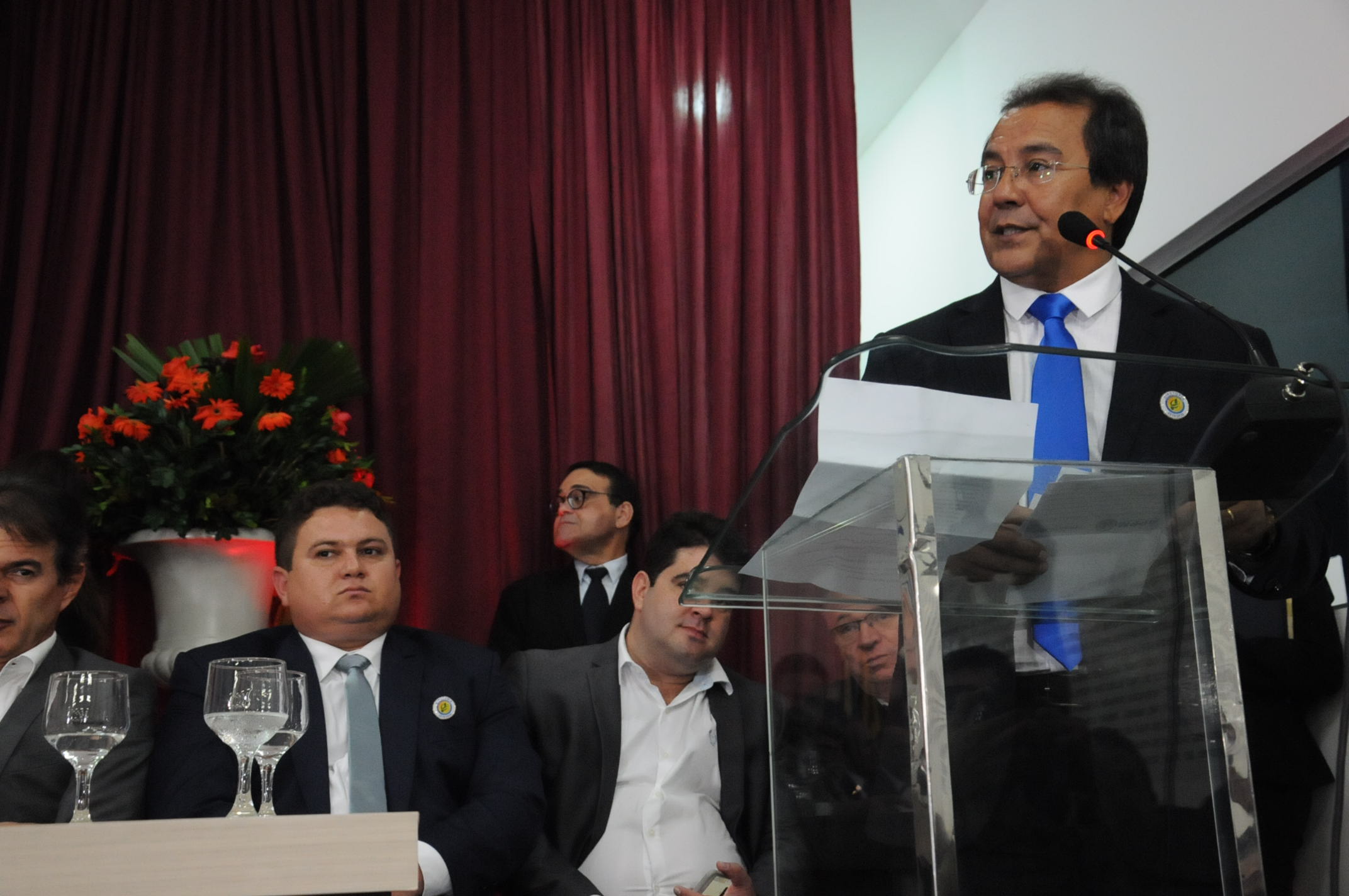 Presidente da APPM, Jonas Moura, prefeito de Água Branca