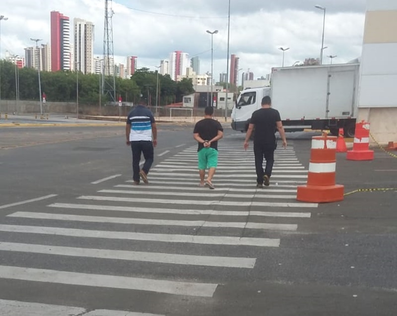 Preso por receptação no Teresina Shopping