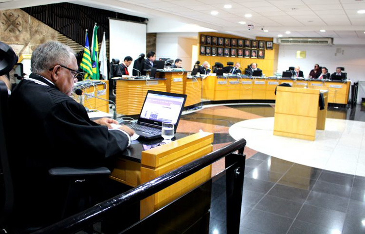 Sessão do Pleno do Tribunal de Justiça