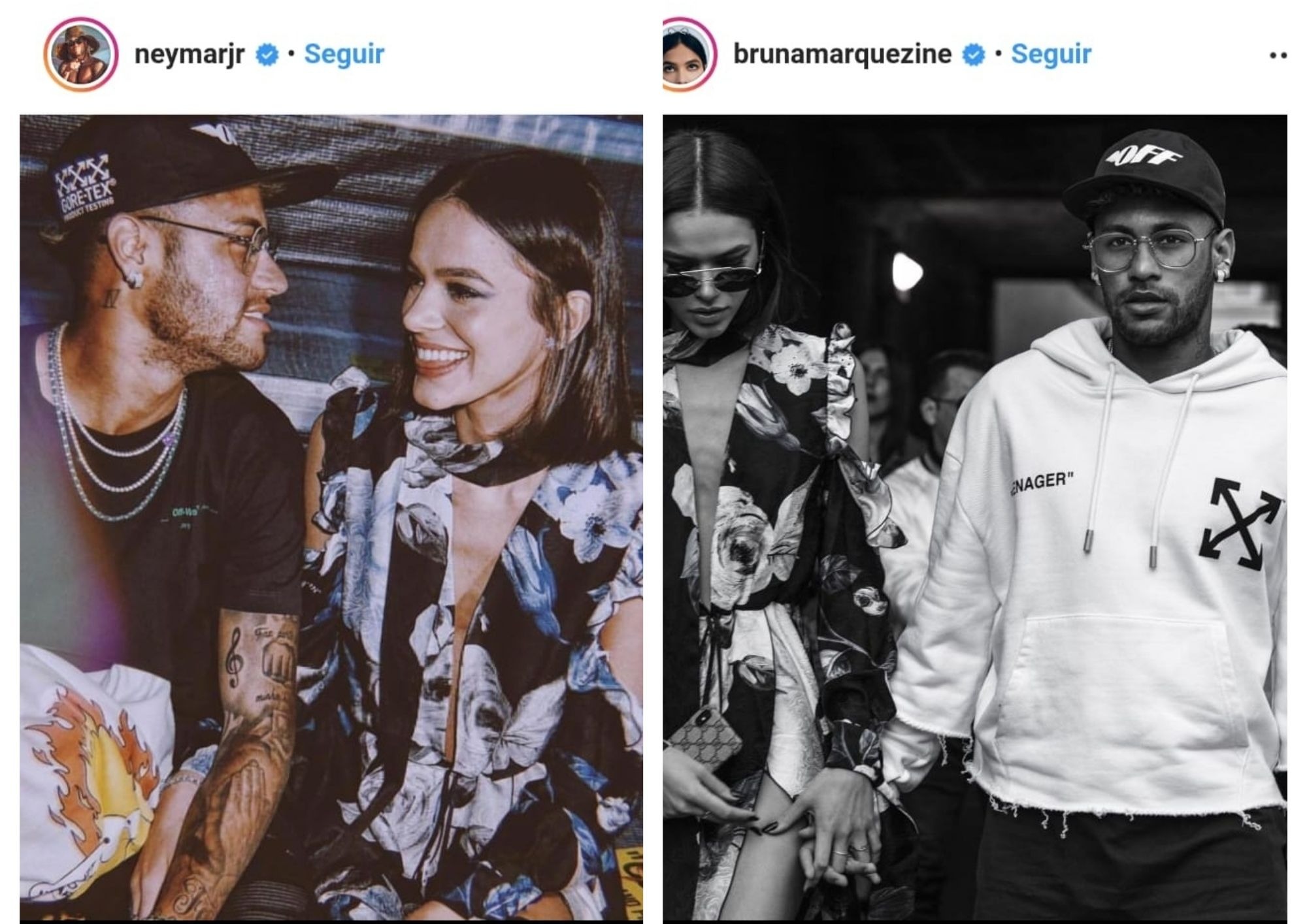 Neymar e Bruna: juntos?