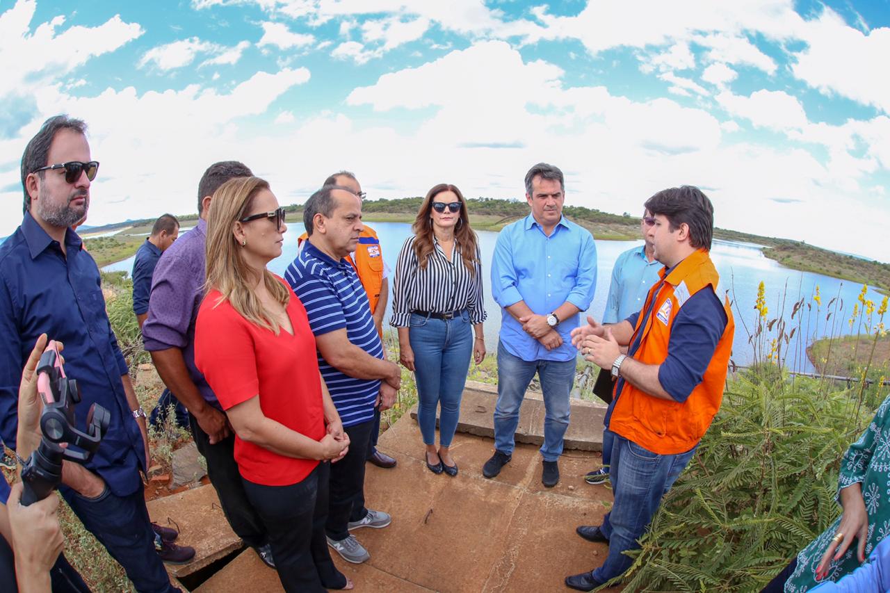 Senador Ciro Nogueira visita barragens no Piauí