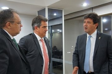 Florentino Neto, Ciro Nogueira e Luiz Henrique Mandetta