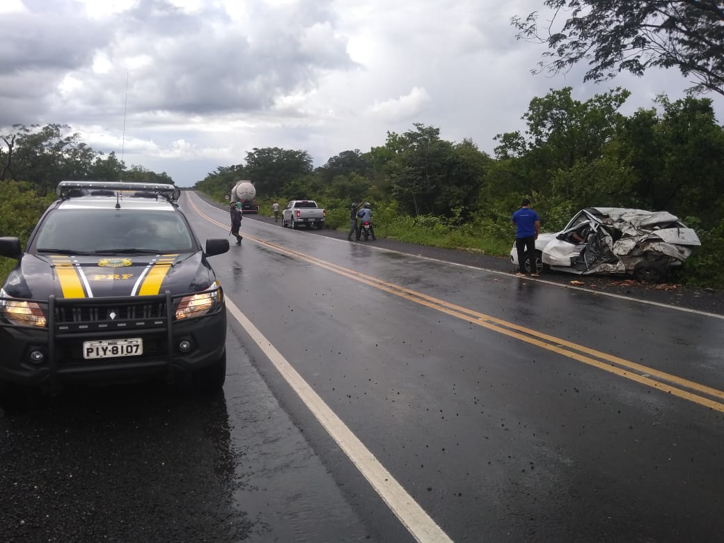 Grave acidente em Nazaré do Piauí
