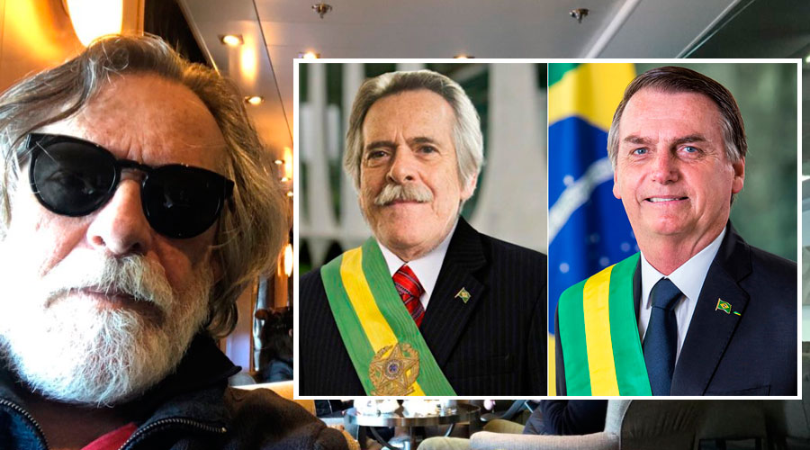 José de Abreu e Bolsonaro trocam farpas no Twitter