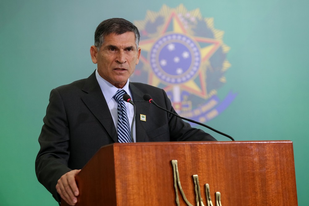 Ministro da Secretaria de Governo, Santos Cruz
