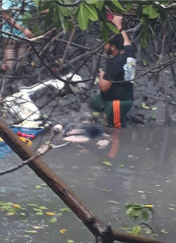 O corpo de Gabriel Diniz foi resgatado no mangue de Porto do Mato, em Estância (SE)
