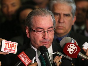 Eduardo Cunha renunciou ao cargo de presidente da Câmara