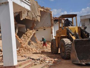 Demolição de prédio tombado pelo patrimônio em Teresina