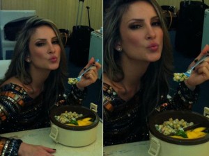 Claudia Leitte devorou uma \