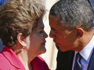 Dilma Rousseff recebe cumprimento de Barack Obama, na reunião do G20, em São Petersburgo, na Rússia