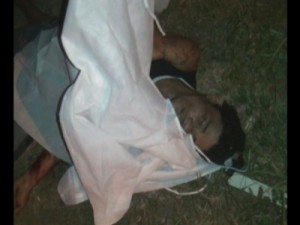 Julinho tombou morto com quatro balaçosno Parque Itararé, no Grande Dirceu